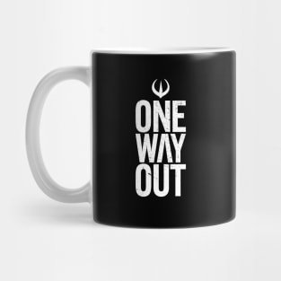 One Way Out Andor White Mug